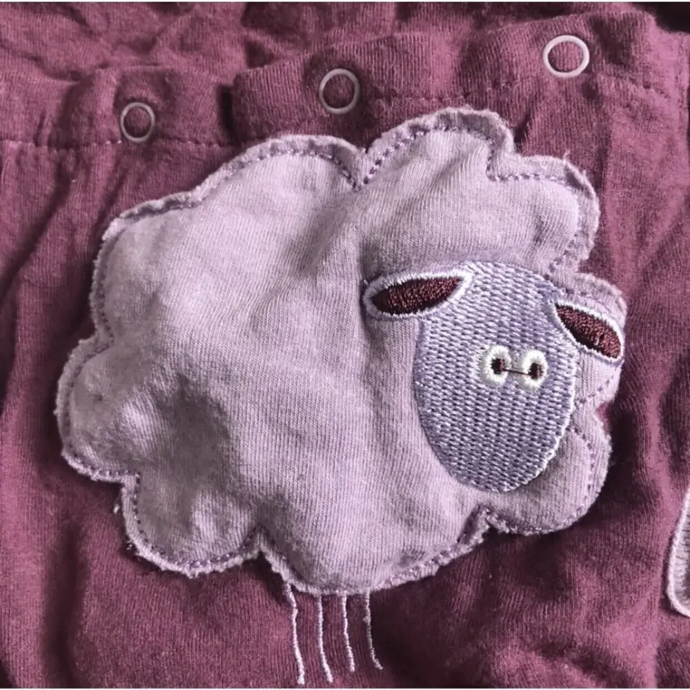 Kickee Pants Grapevine Sheep Coverall 6-9m